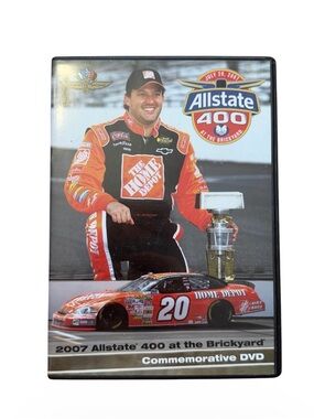2007 Allstate 400 at the Brickyard Commemorative DVD NASCAR Tony Stewart #20